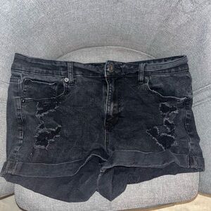 Aeropostale Dark Wash Jean Shorts